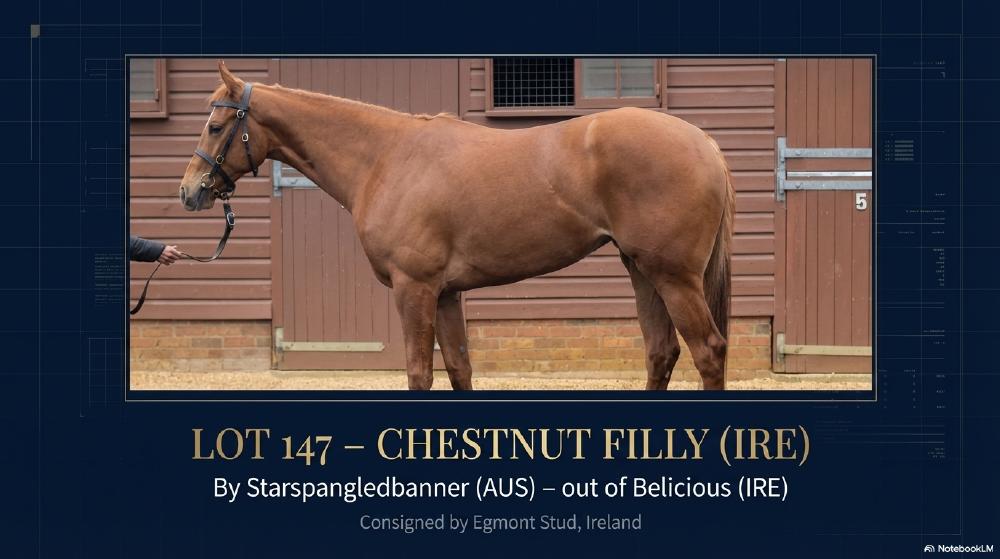 Lot 147 — Chestnut Filly